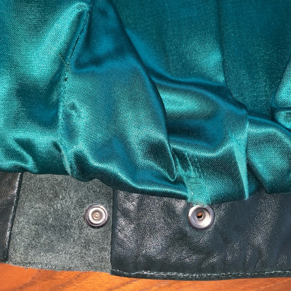 VINTAGE 90'S TO LEATHER FASHIONS LEATHER JACKET - Picture 7 of 16